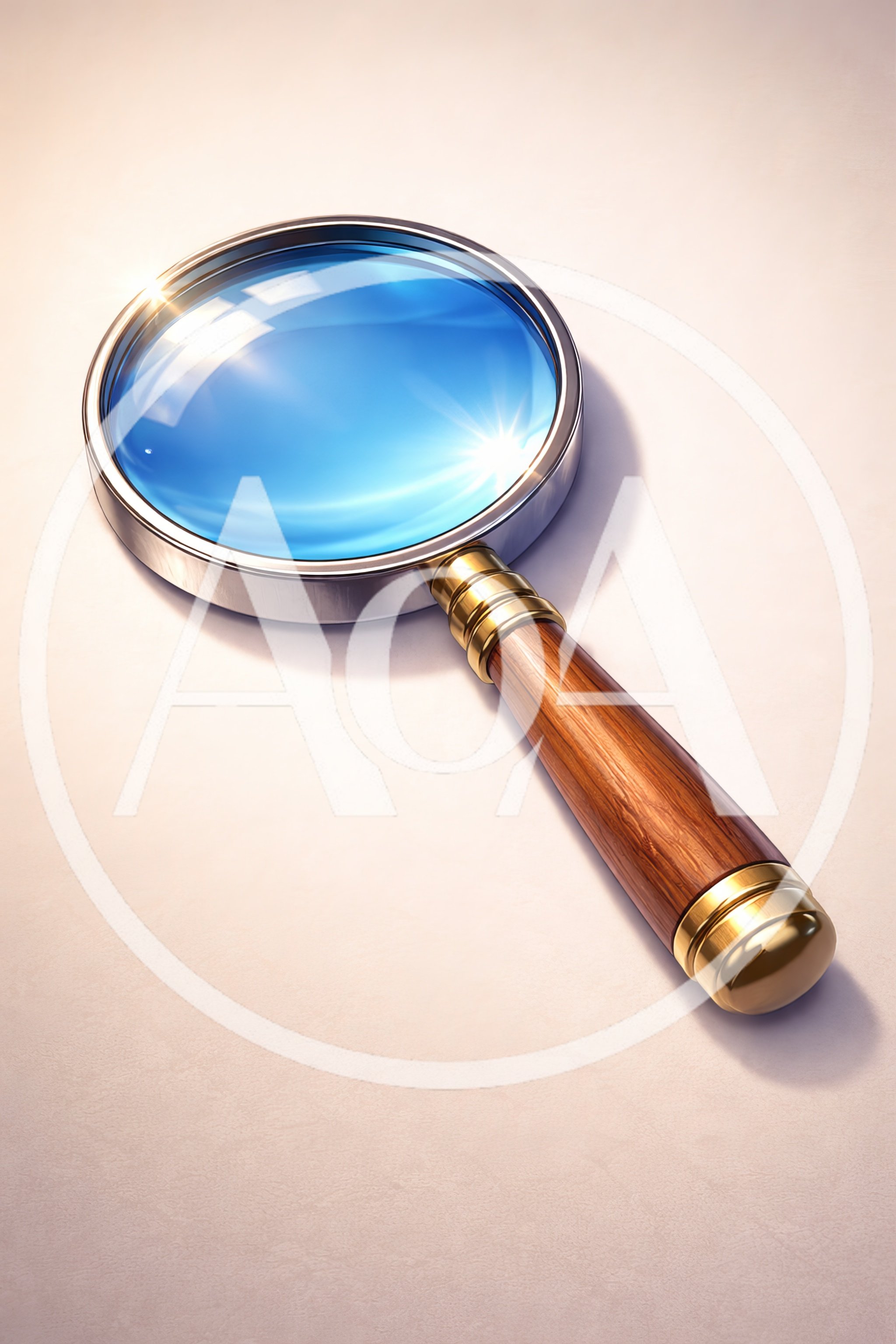 Classic Magnifying Glass With Wooden Handle