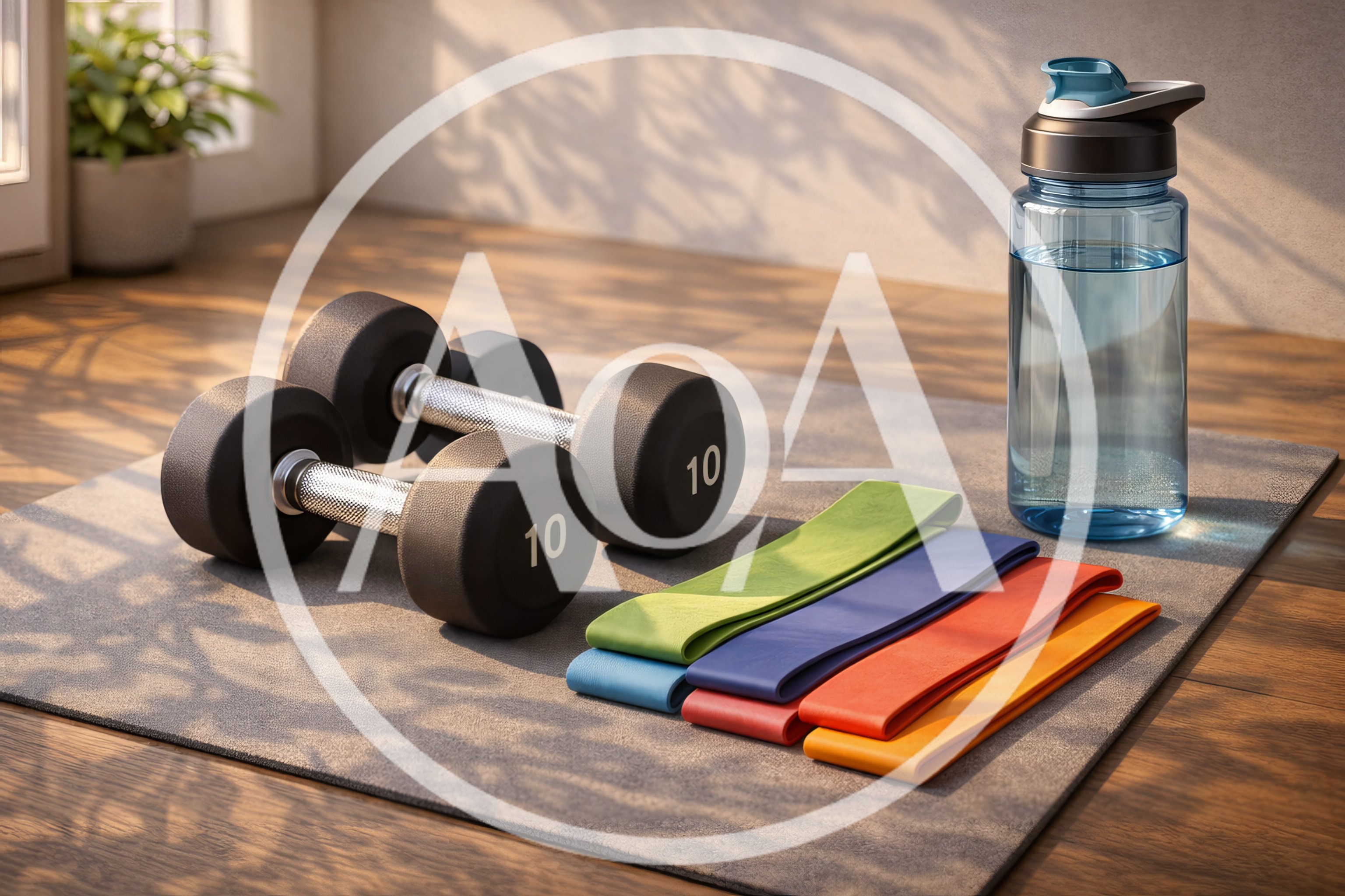 Home Workout Equipment With Dumbbells And Resistance Bands