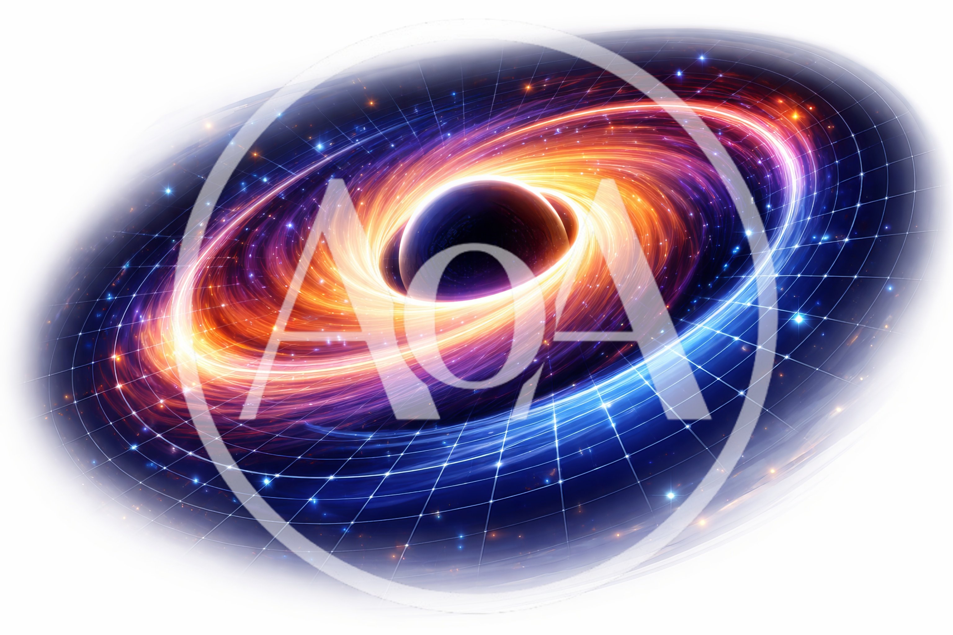 Conceptual Visualization of a Rotating Black Hole