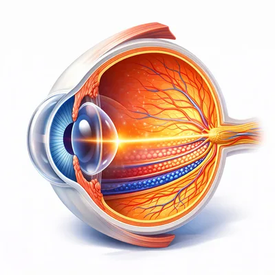 Anatomical Cross Section Of The Human Eye