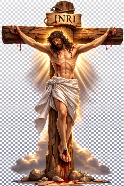 Jesus Christ Crucified On The Cross