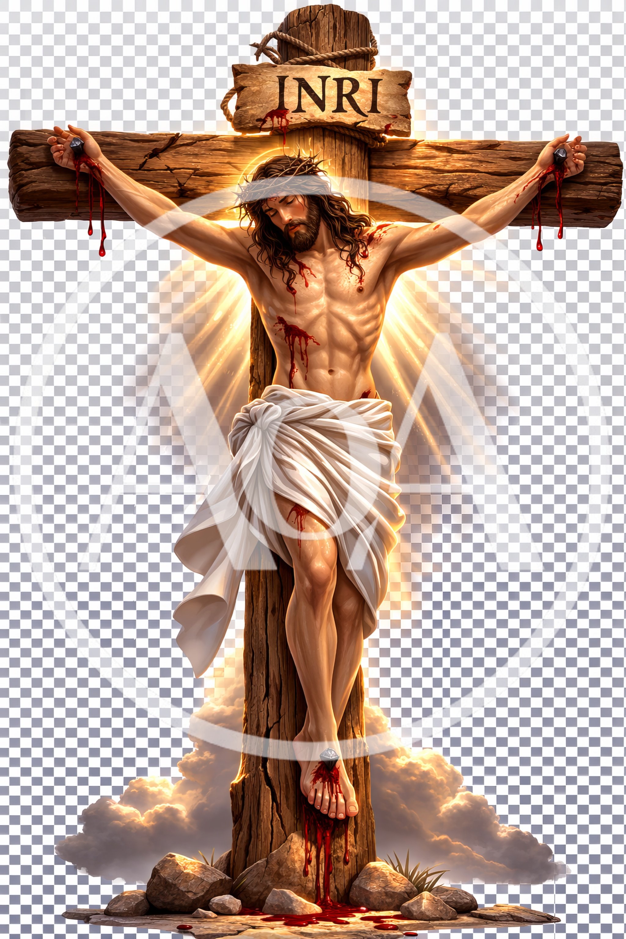 Jesus Christ Crucified On The Cross