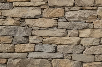 Rustic Dry Stone Wall Texture Background