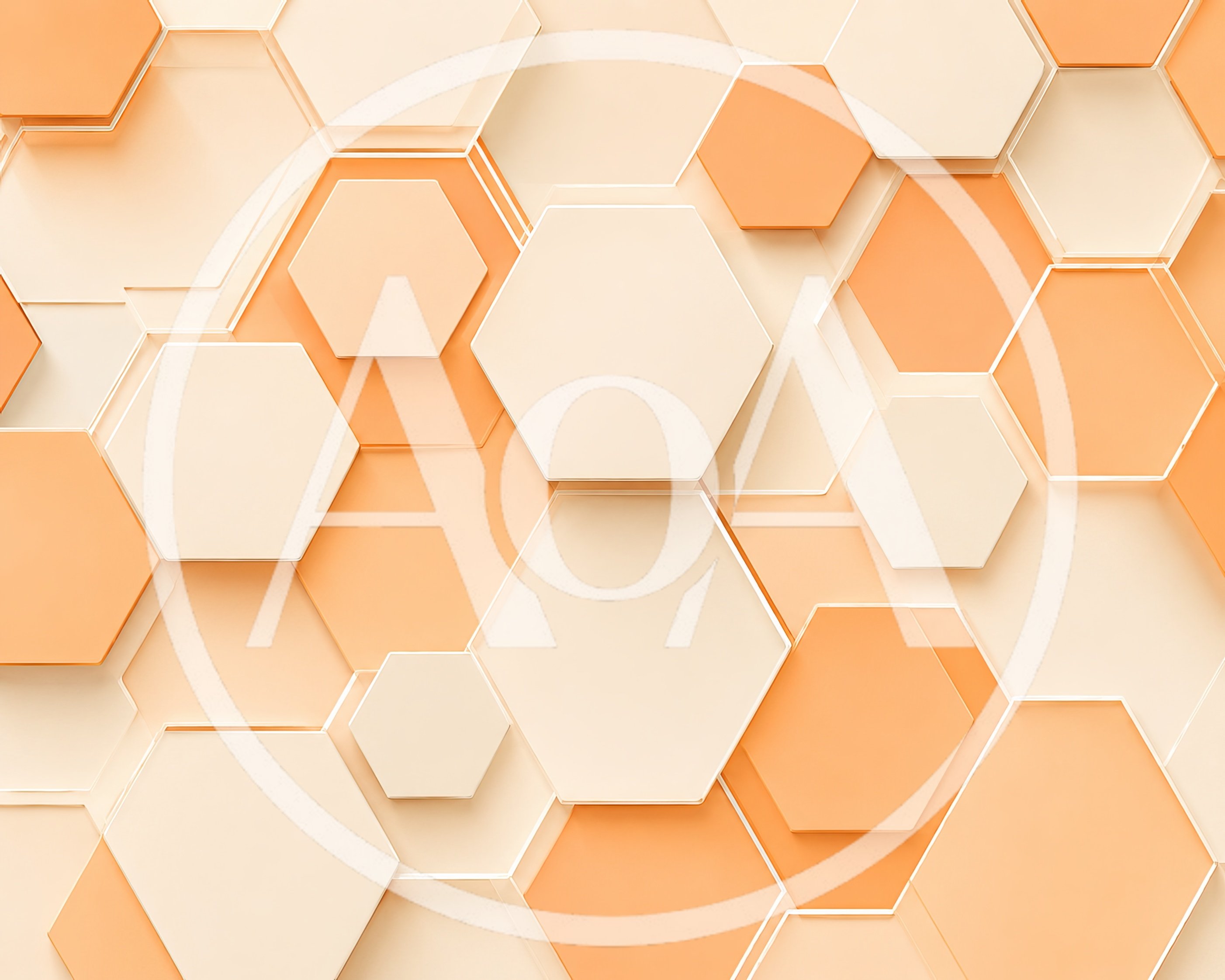 Abstract 3D Hexagonal Pattern Background