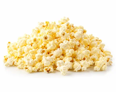 A Large Pile Of Freshly Popped Popcorn