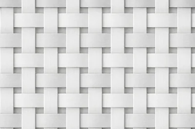 White Woven Basket Texture Background