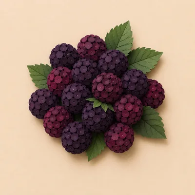 Paper Craft Purple Hydrangea Flower Clusters