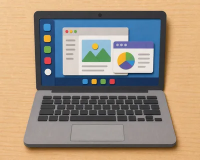 Clay Art Laptop Computer With Digital Interface