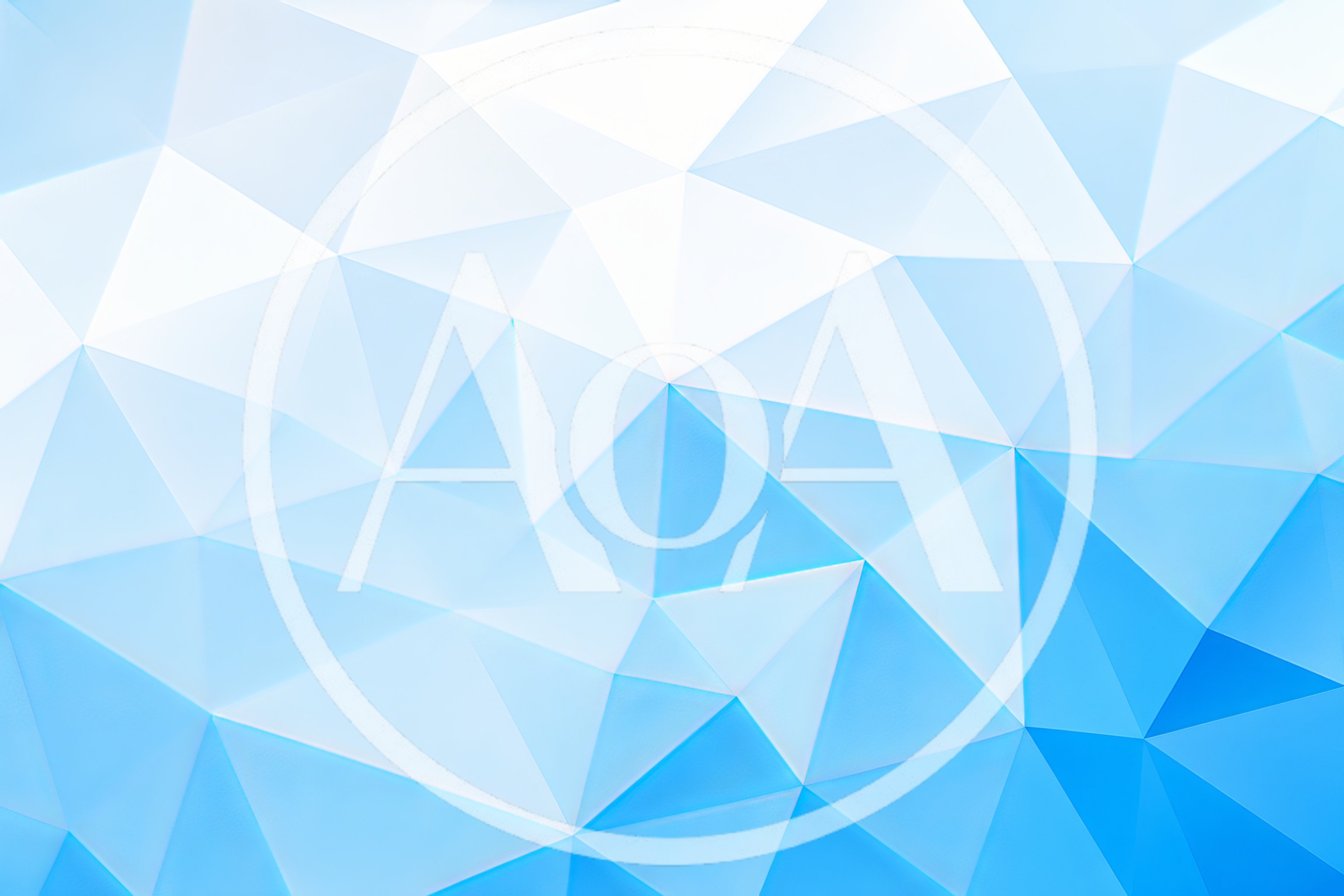 Abstract Geometric Low Poly Blue Background