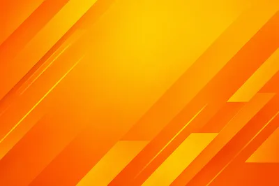 Abstract Orange Background With Diagonal Geometric Stripes