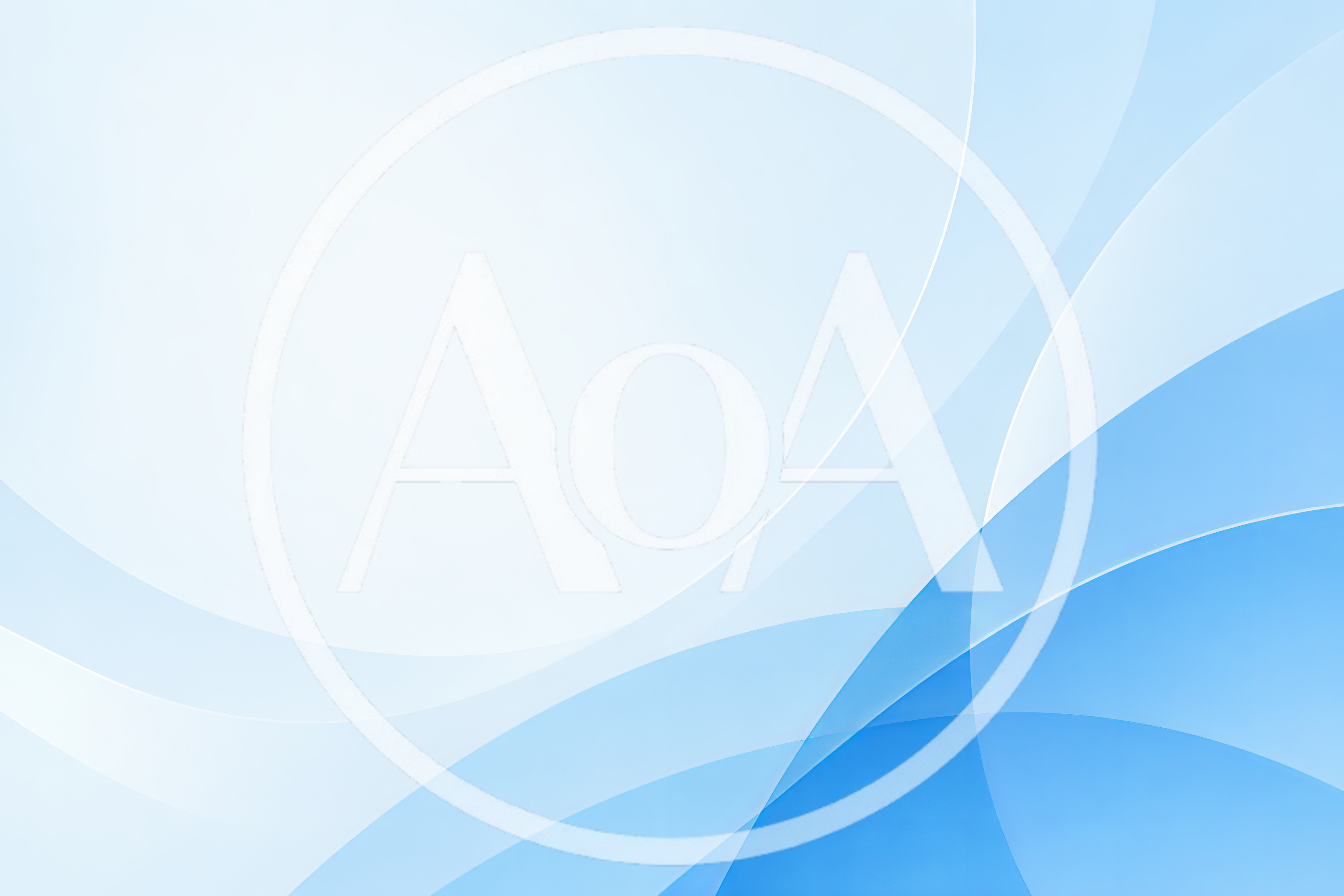 Abstract Blue Curved Waves Background