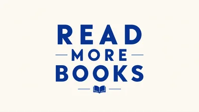 Read More Books Typography Graphic Design
