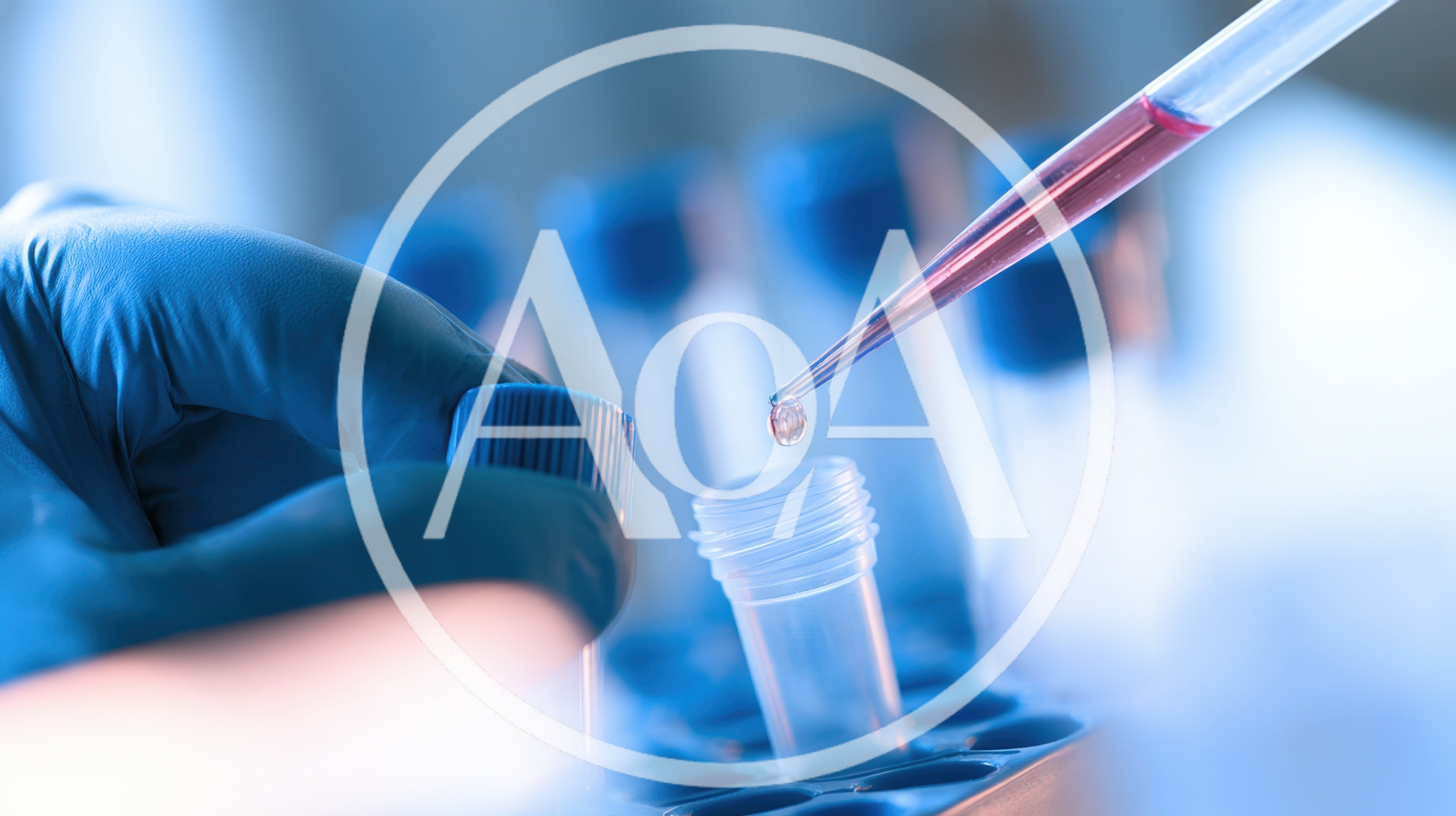 Scientist Using Pipette To Transfer Liquid Into Test Tube
