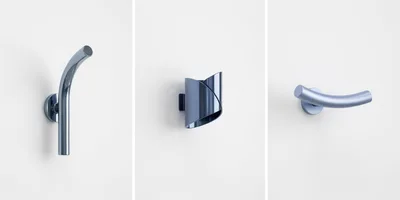 Modern Minimalist Wall Mounted Metal Hooks