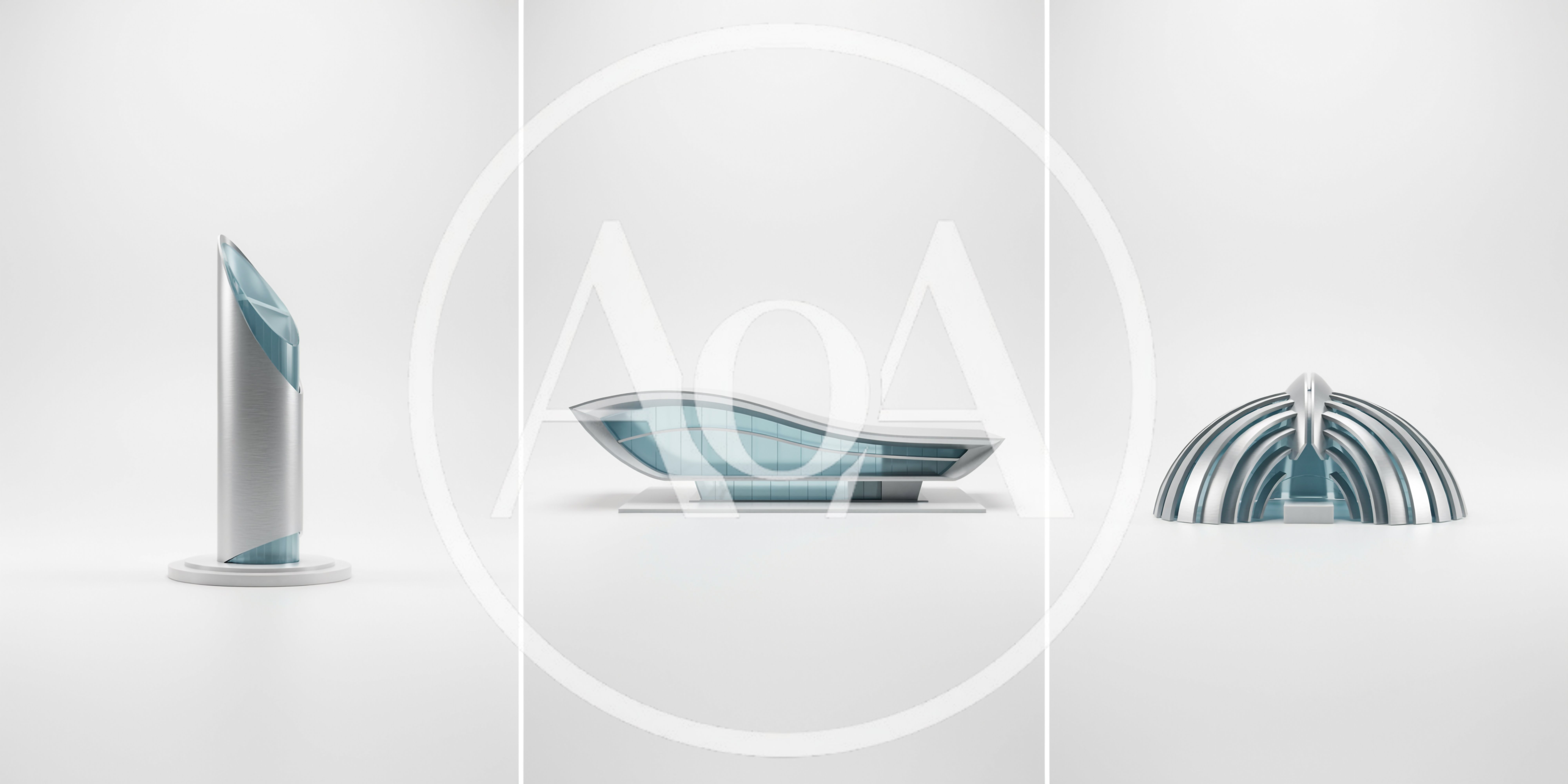 Three Futuristic Architectural Building Concepts