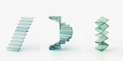 Three Types Of Glass Staircase Designs