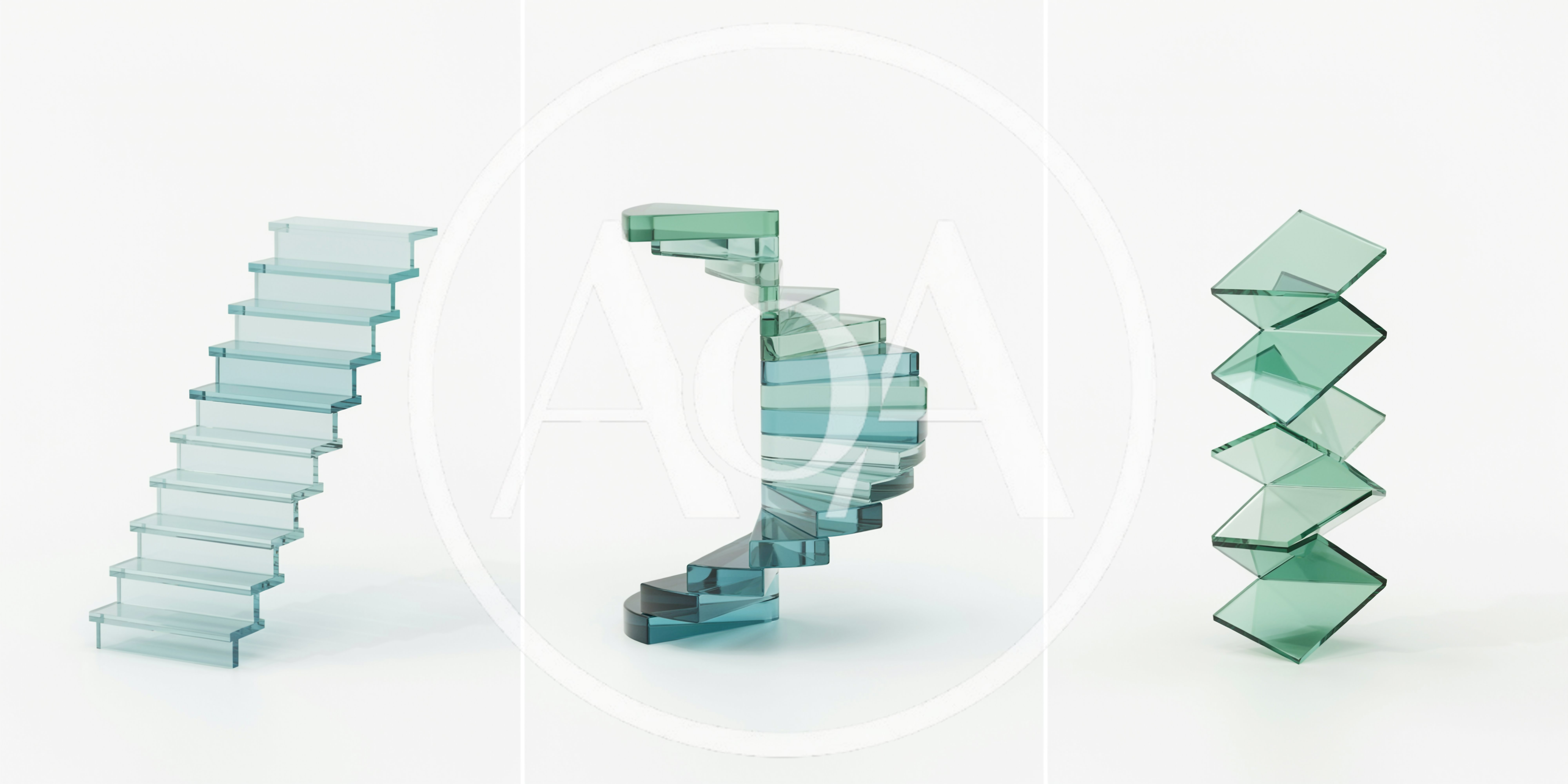 Three Types Of Glass Staircase Designs