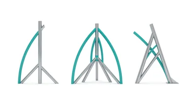 Three Modern Metal Bike Rack Designs