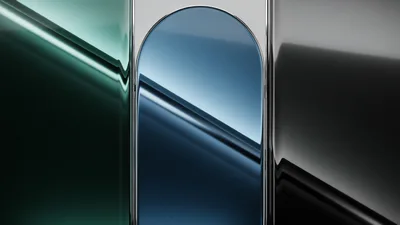 Abstract Metallic Archway With Smooth Reflective Surfaces