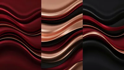 Abstract Wavy Silk Fabric Backgrounds