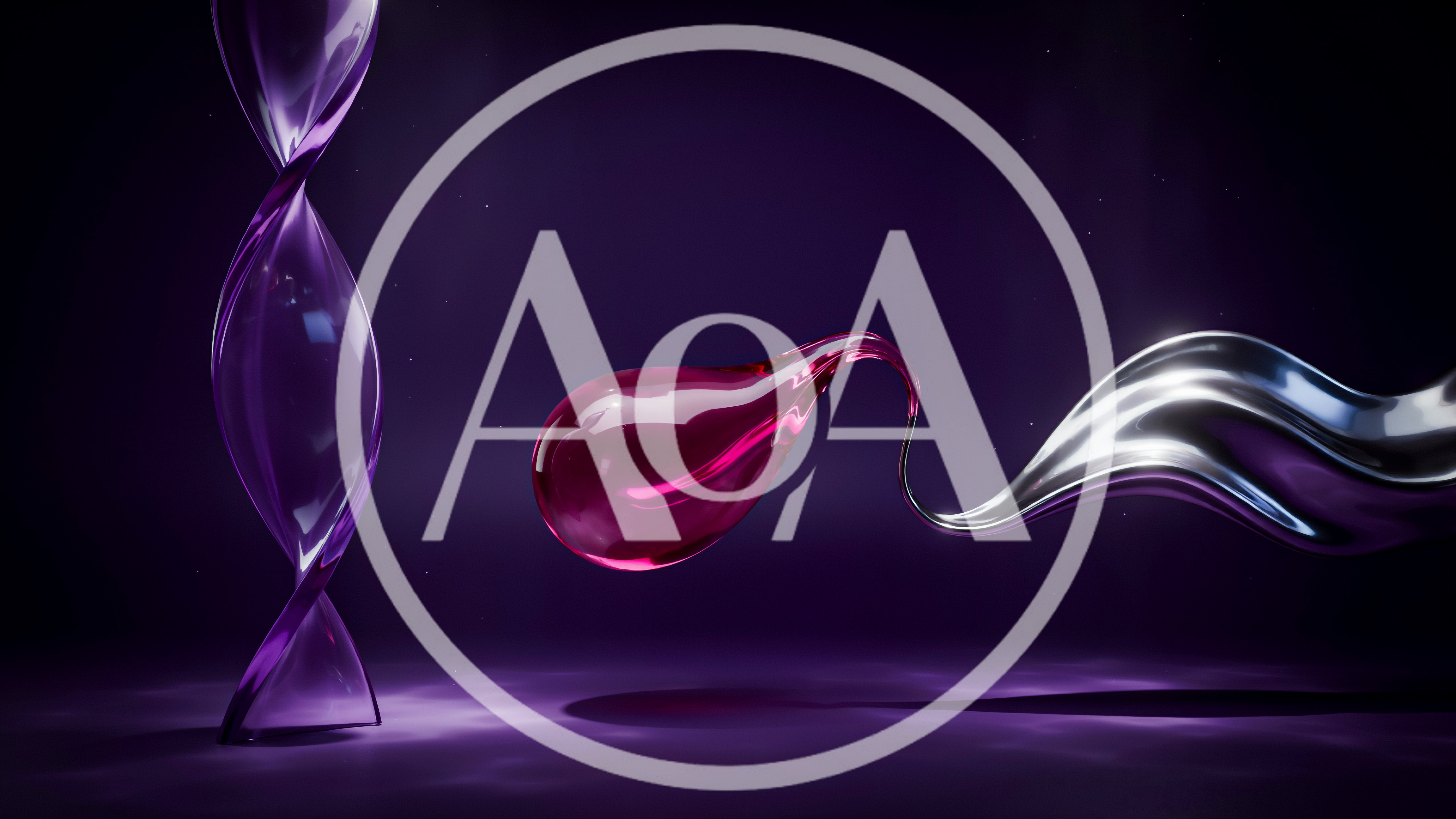 Abstract 3D DNA Helix and Liquid Metal Motion