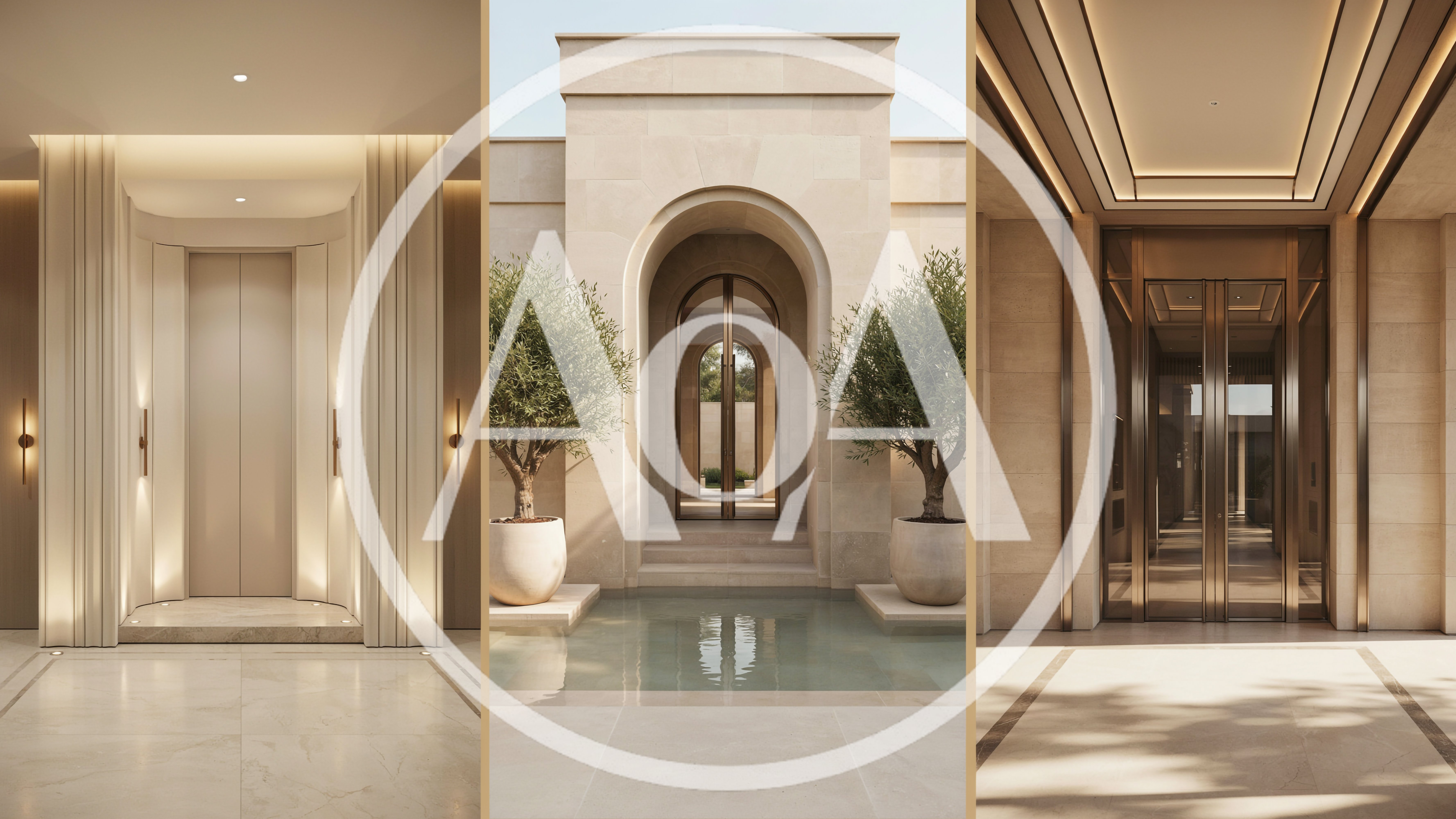 Modern Architectural Entrance Designs With Luxury Finishes