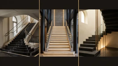 Modern Architectural Staircases in Luxury Interior Design