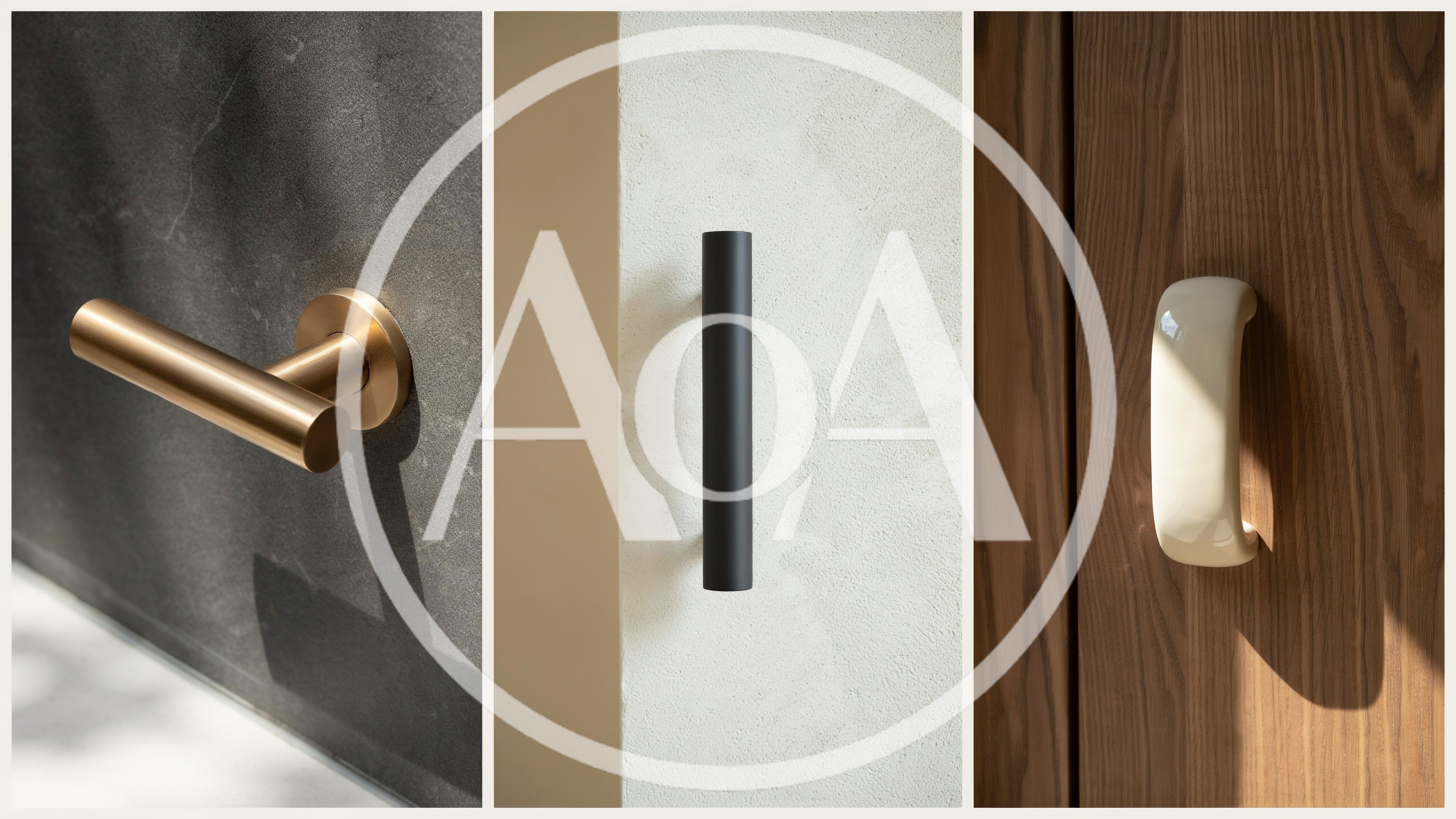Modern Minimalist Door Handles In Various Finishes