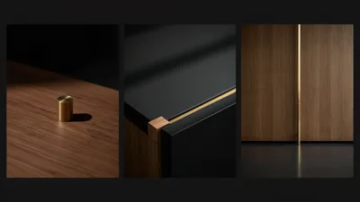 Modern Minimalist Furniture Design Details And Textures