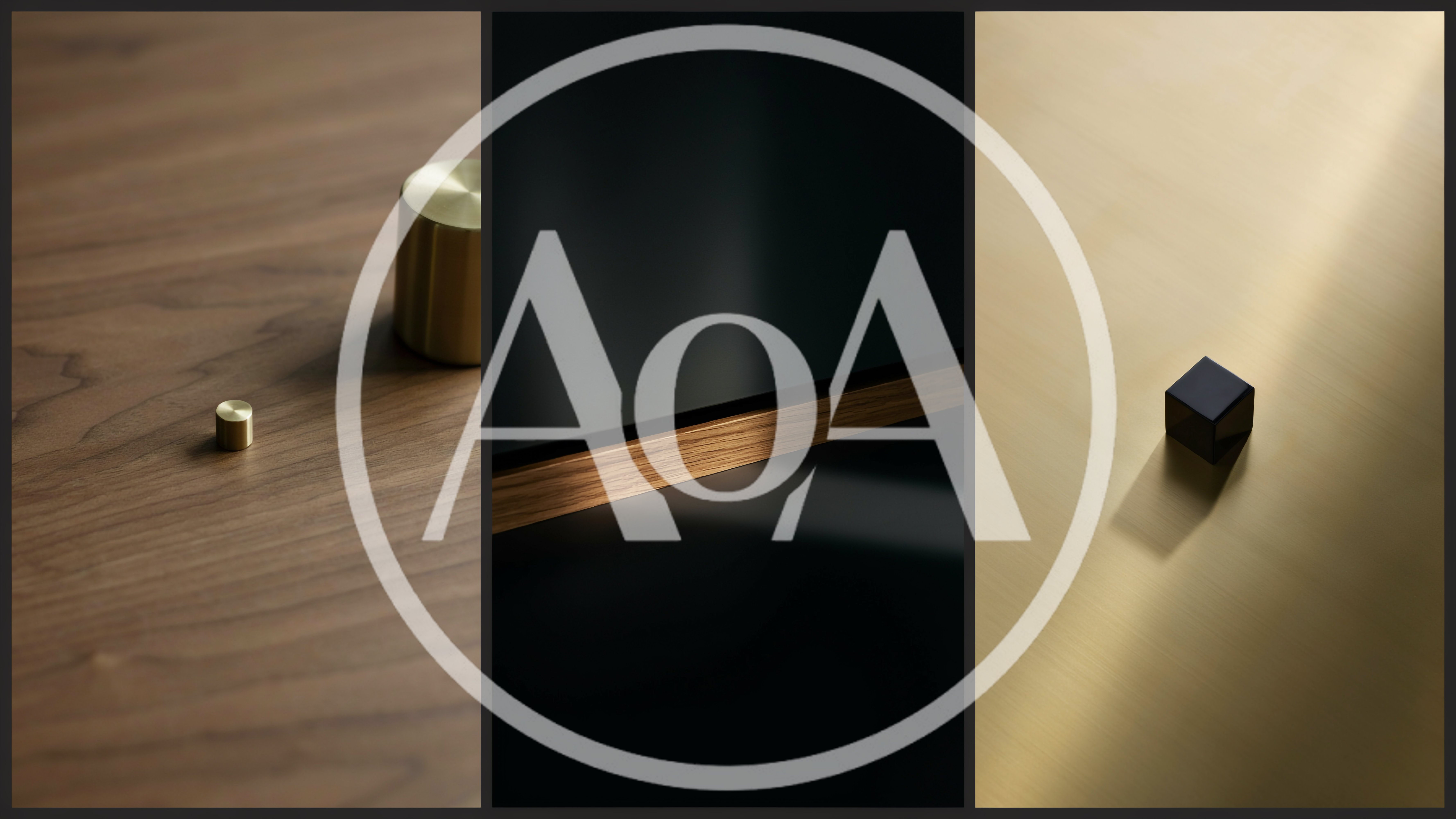 Minimalist Interior Design Details Featuring Brass And Wood