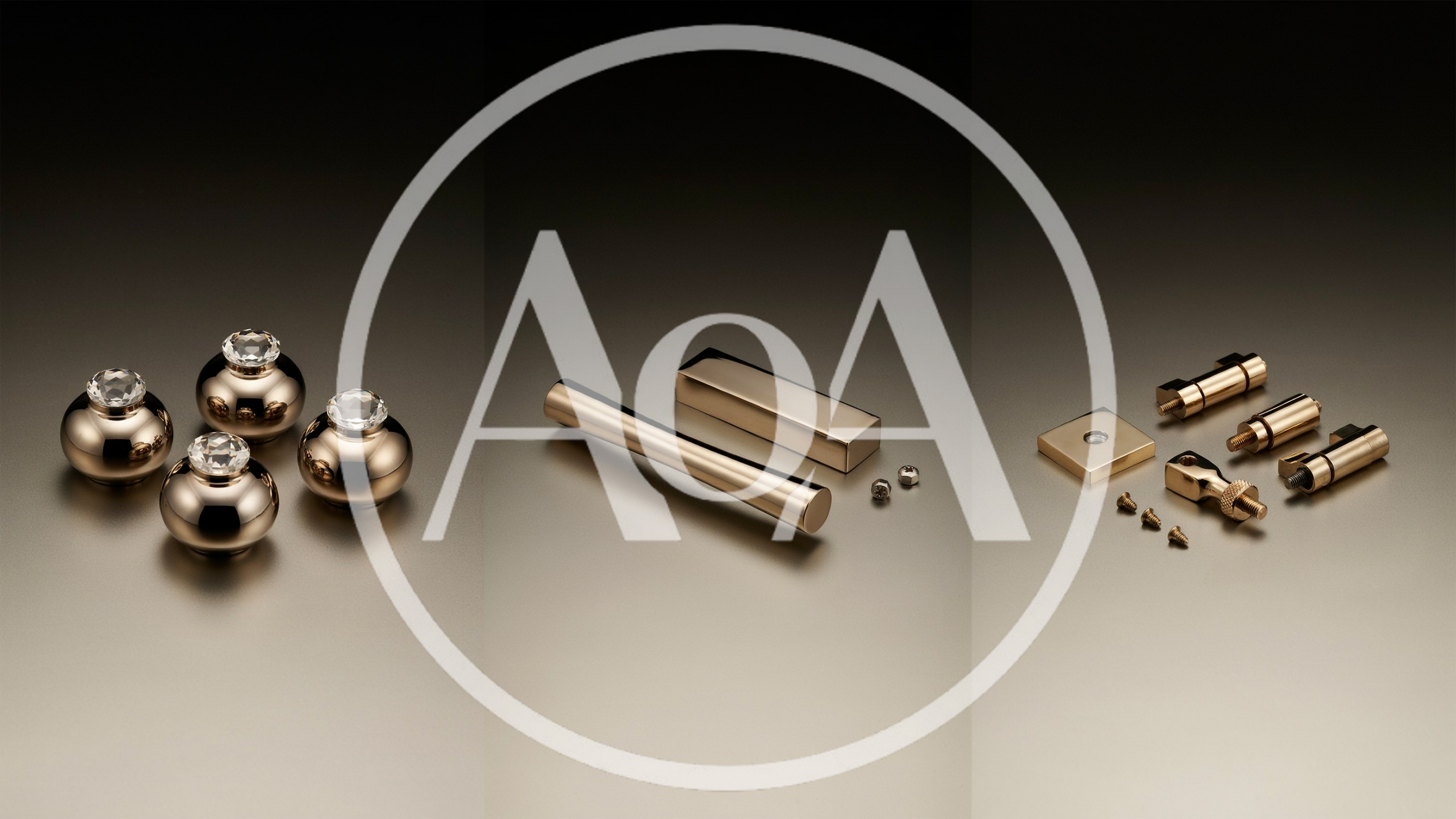 Luxury Gold Cabinet Hardware And Furniture Fittings