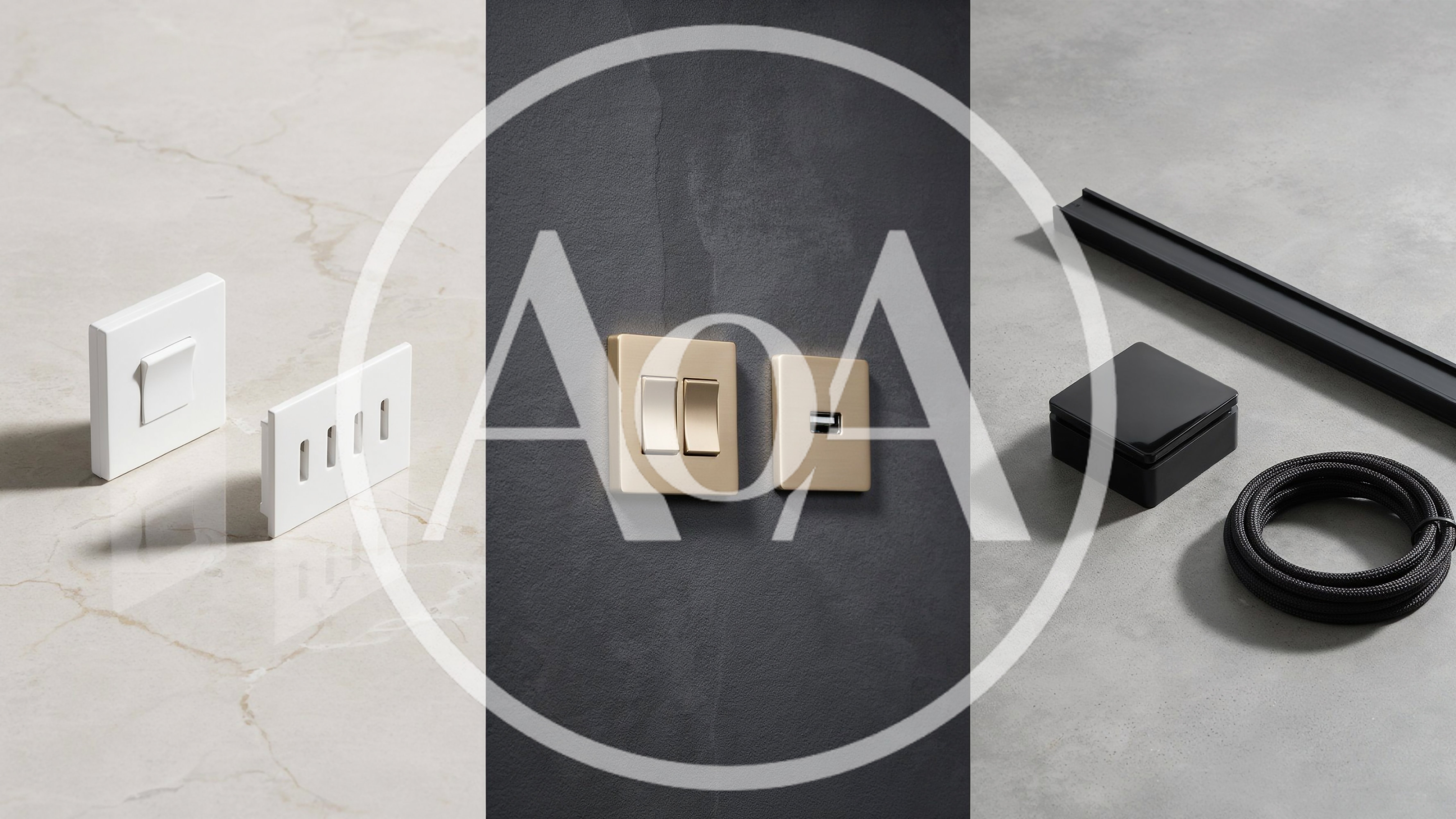 Modern Electrical Switches and Accessories Collection