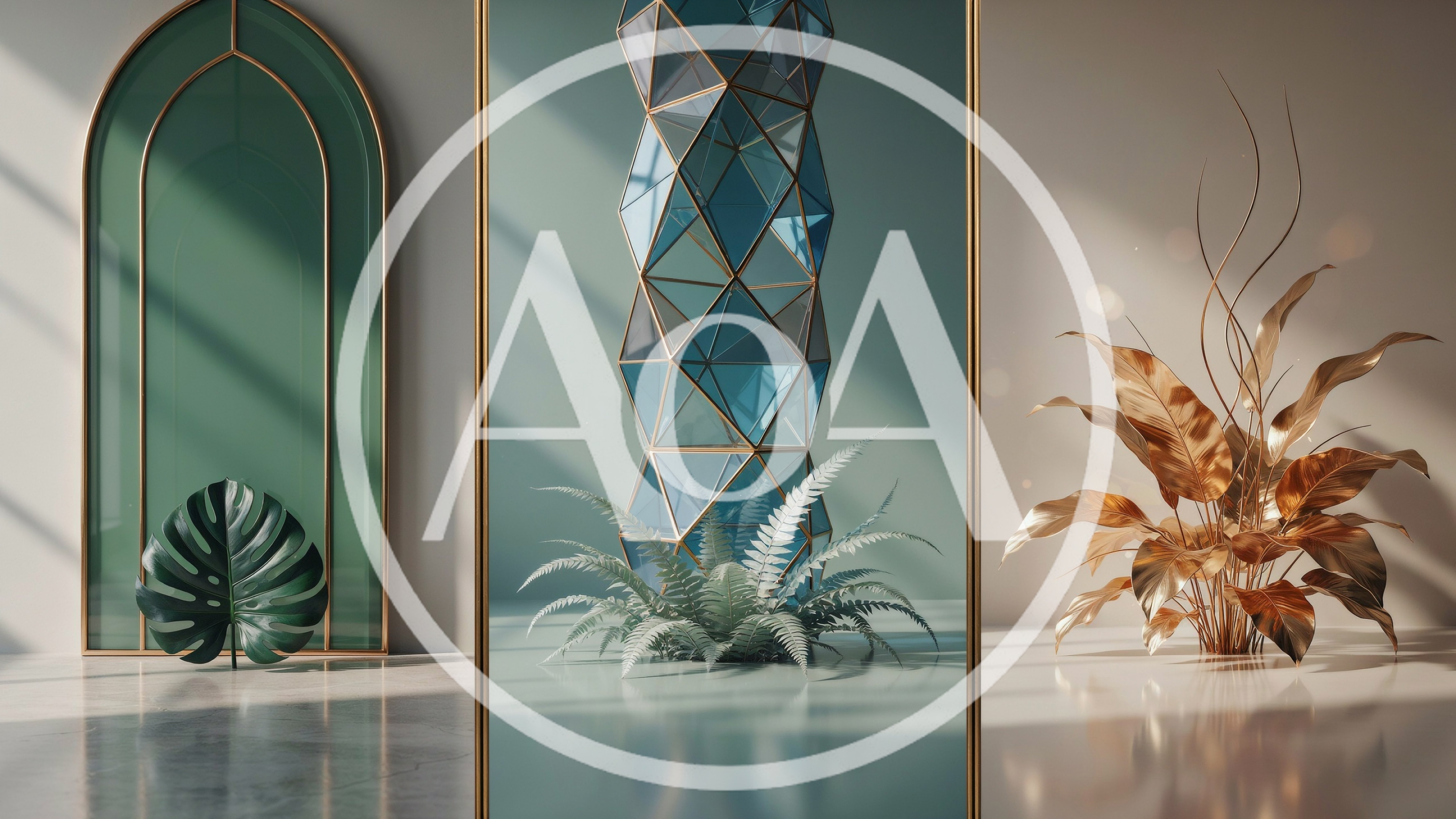 Modern Minimalist Interior Design With Geometric Decor