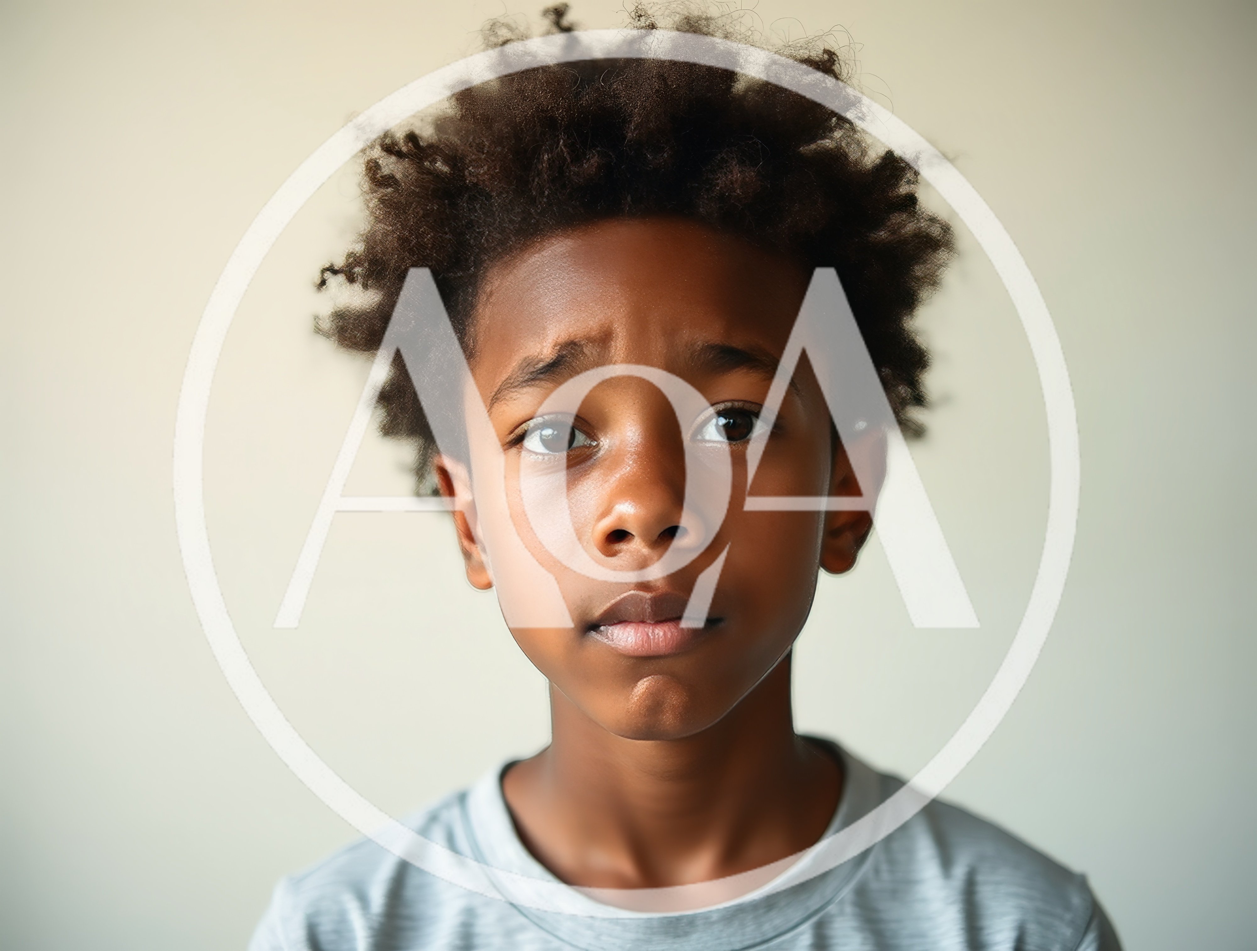Portrait Of A Young African American Boy