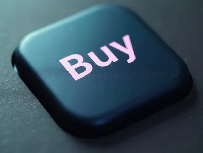 Close Up Of A Buy Button On A Keyboard