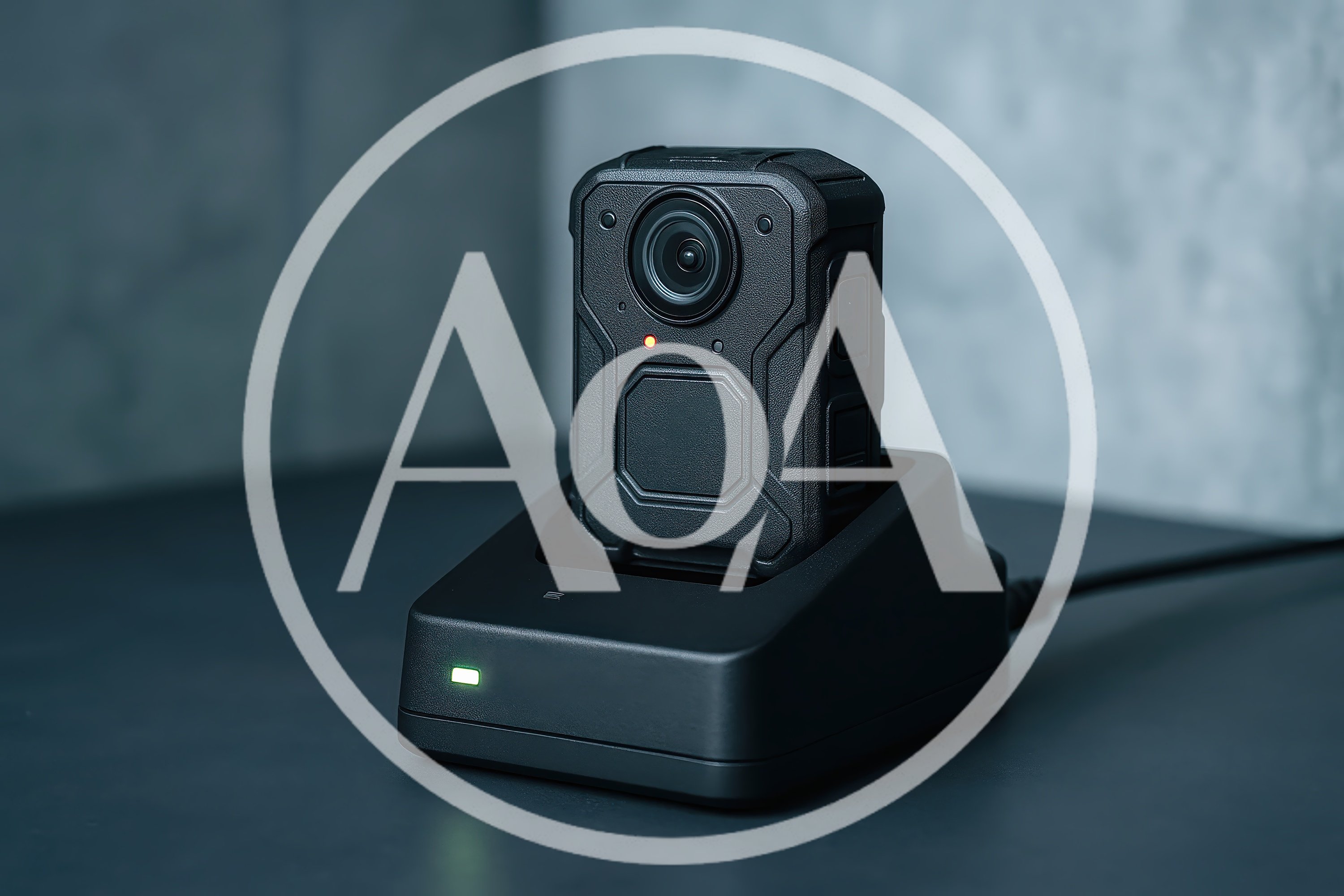 Body Worn Camera Charging In A Docking Station