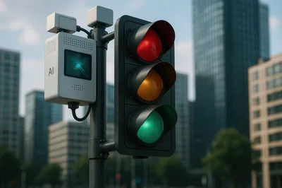 AI Integrated Smart Traffic Light System