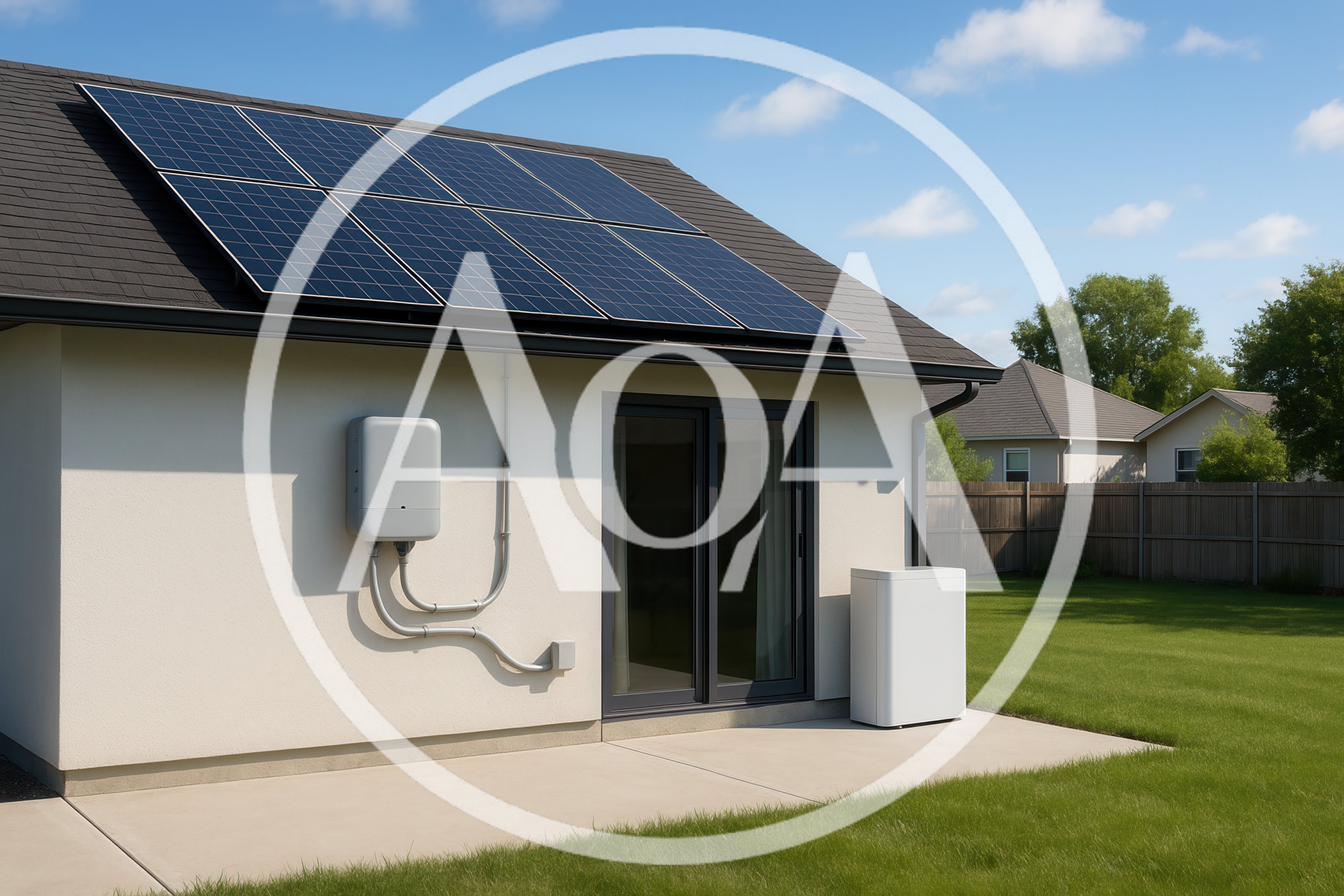 Residential Solar Panel System With Battery Storage