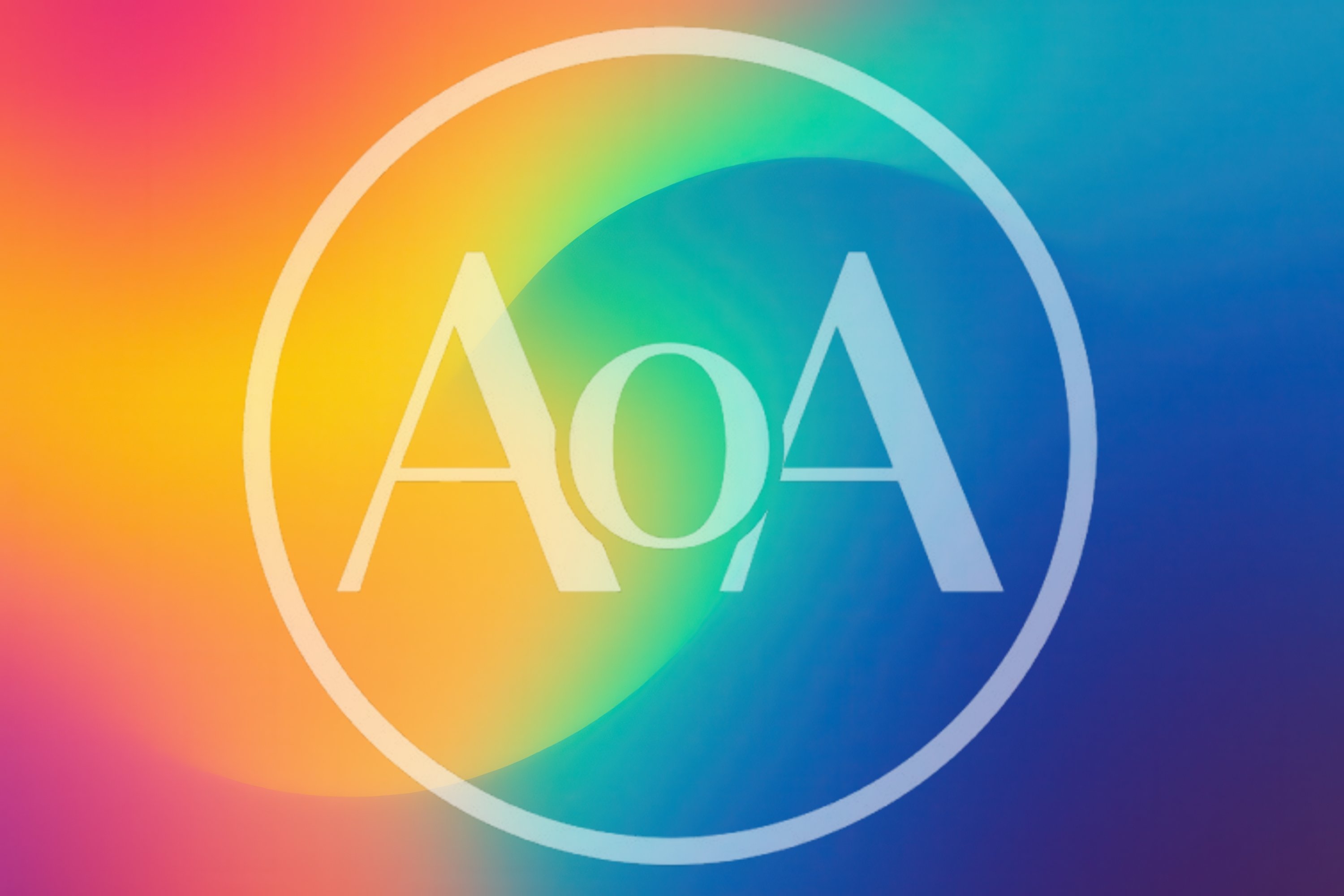 Abstract Gradient Background With Vibrant Rainbow Colors