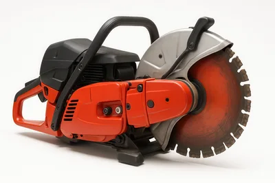 Professional Red Concrete Cut Off Saw