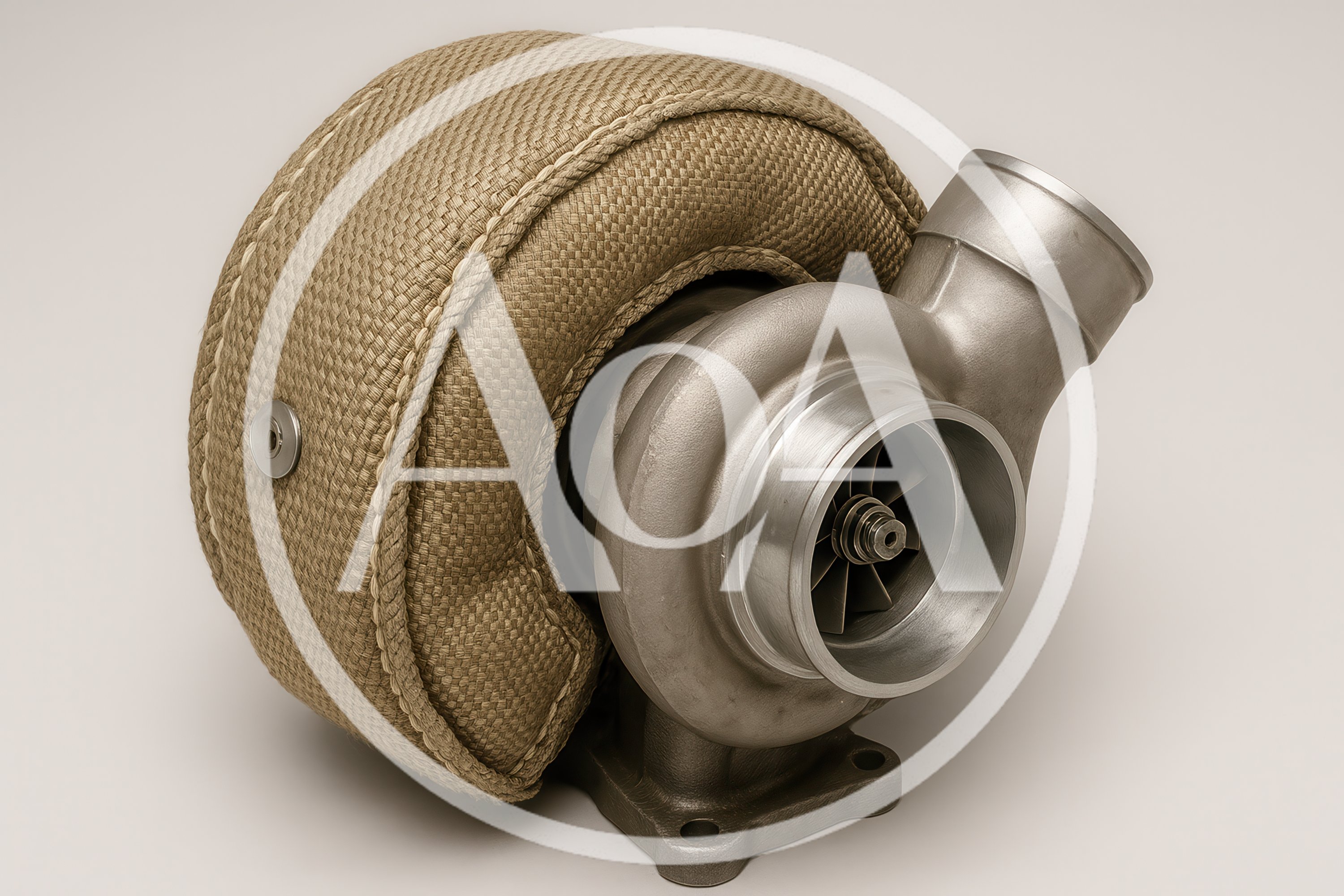 Automotive Turbocharger With Thermal Insulation Blanket