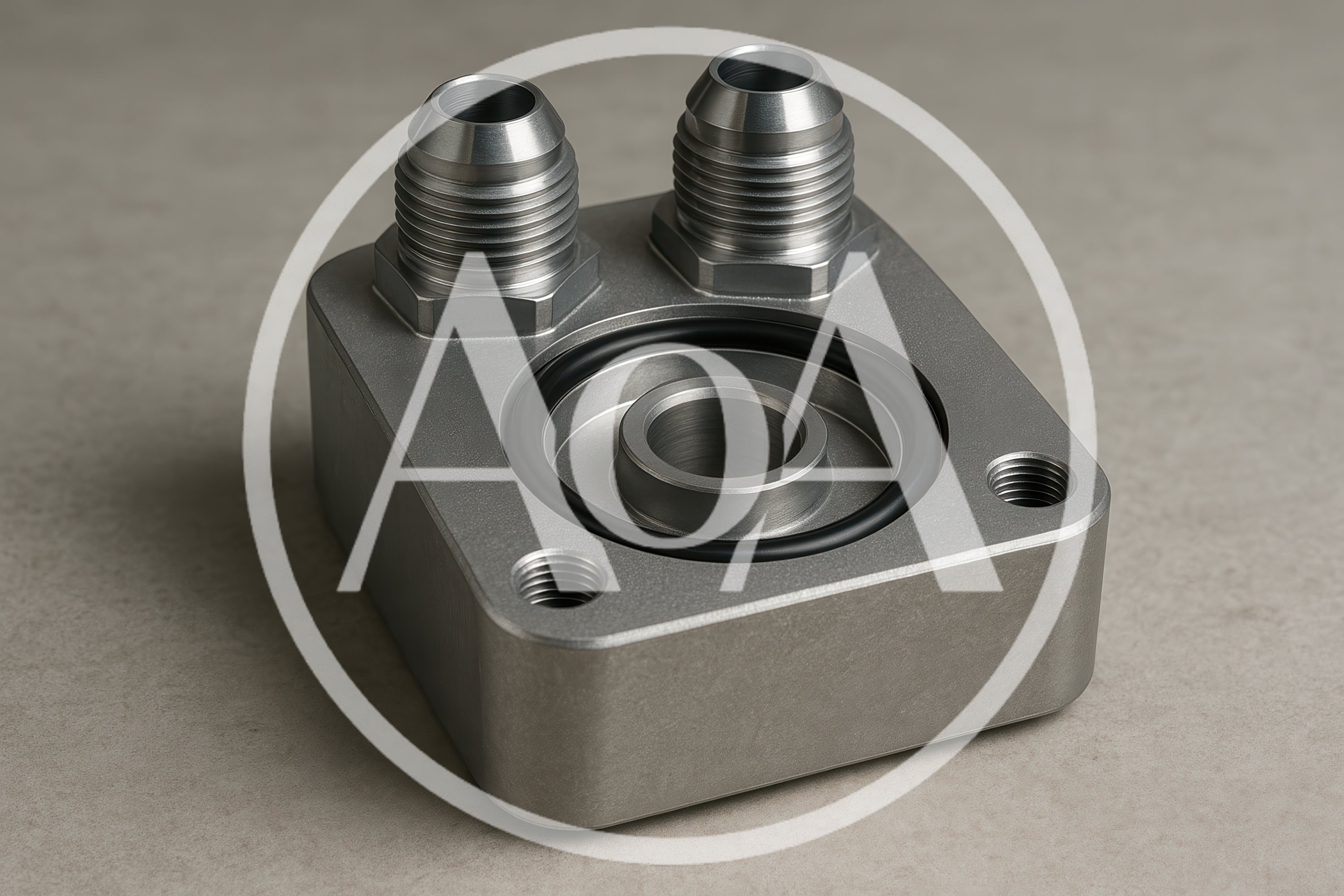 Automotive Oil Filter Sandwich Plate Adapter