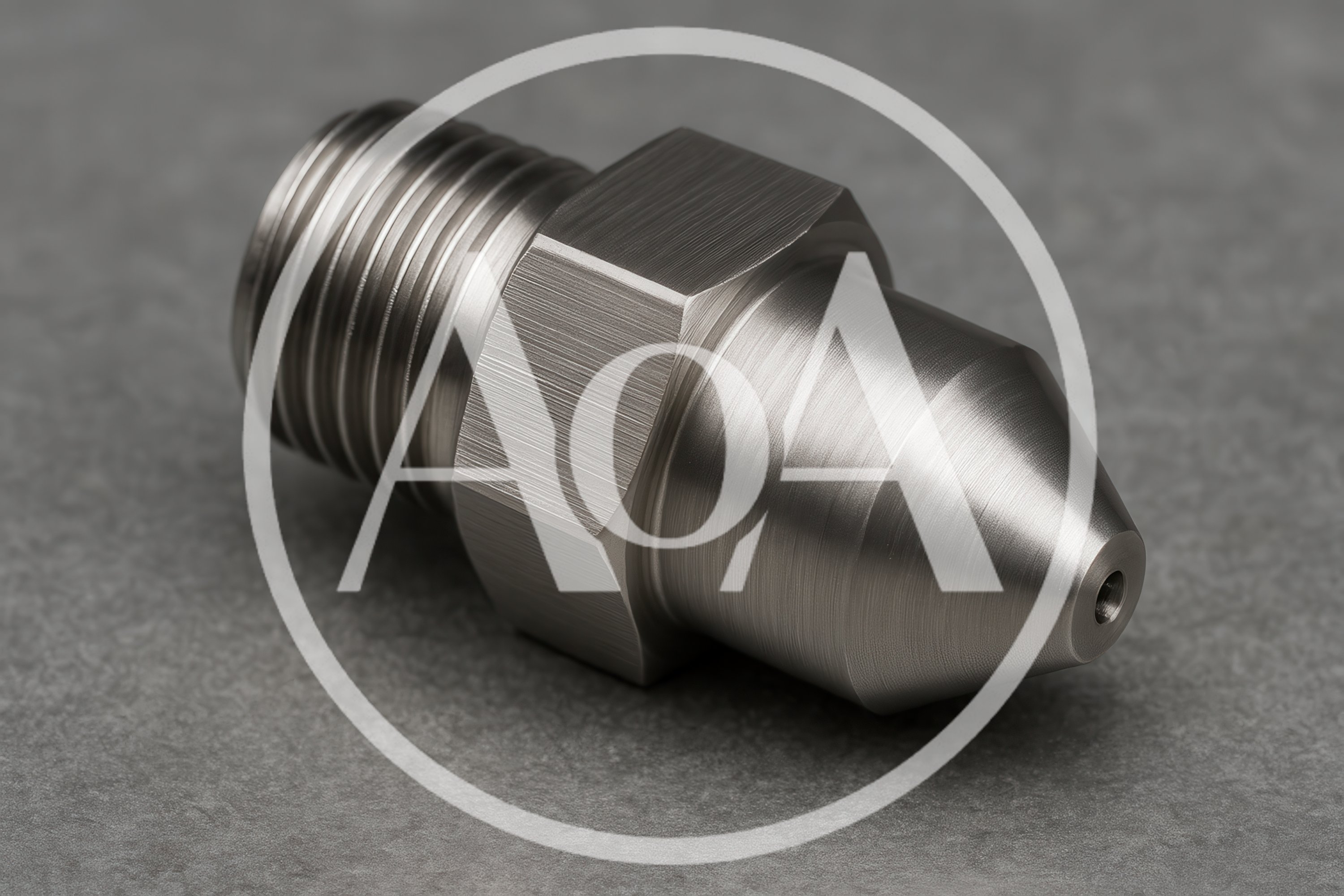 Precision Machined Metal Nozzle Fitting