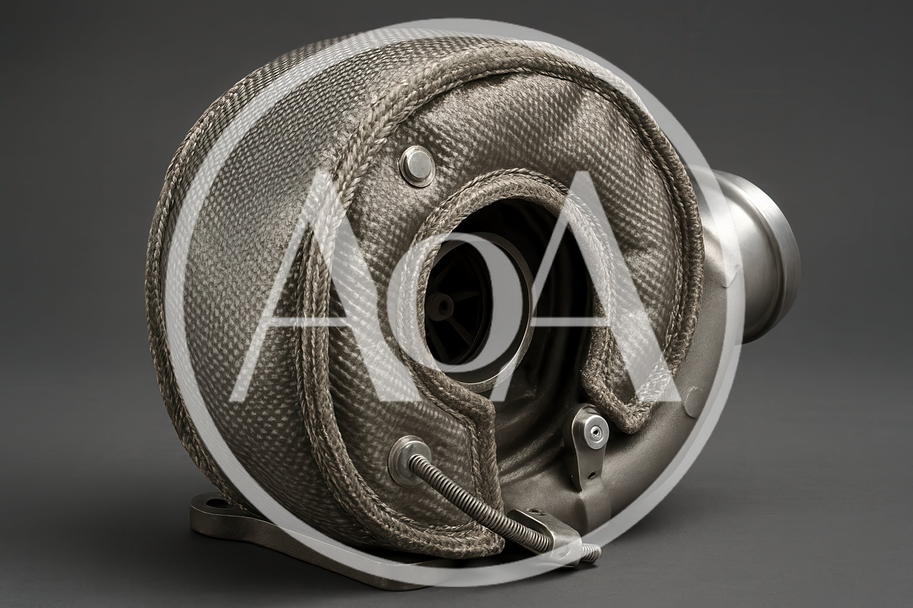 Turbocharger With Thermal Heat Shield Blanket