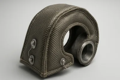 Turbocharger Heat Shield Blanket for Automotive Performance