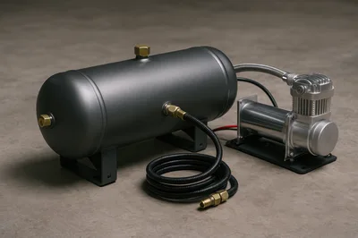 Automotive Air Suspension Tank and Compressor System