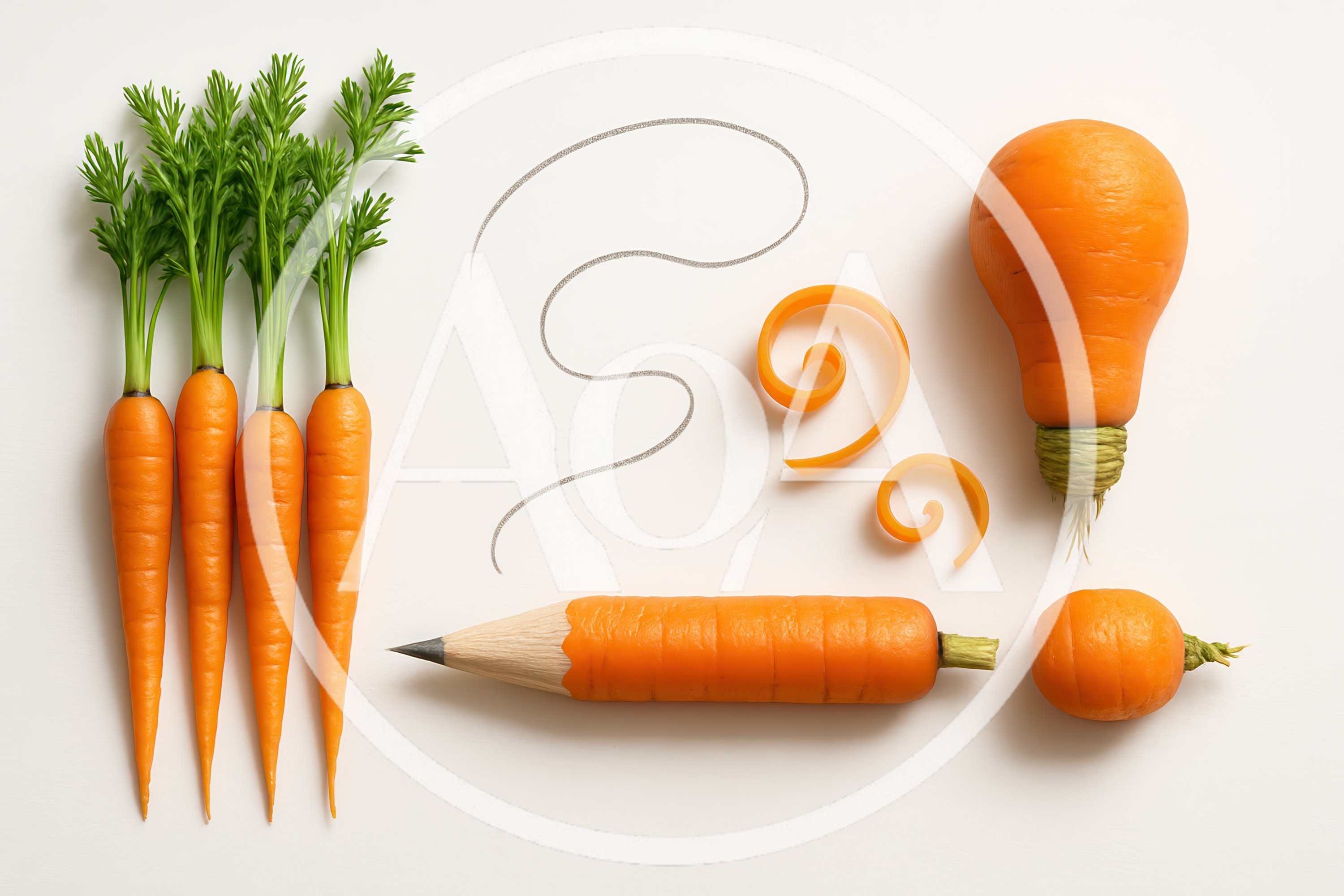 Creative Carrot Concepts and Vegetable Art