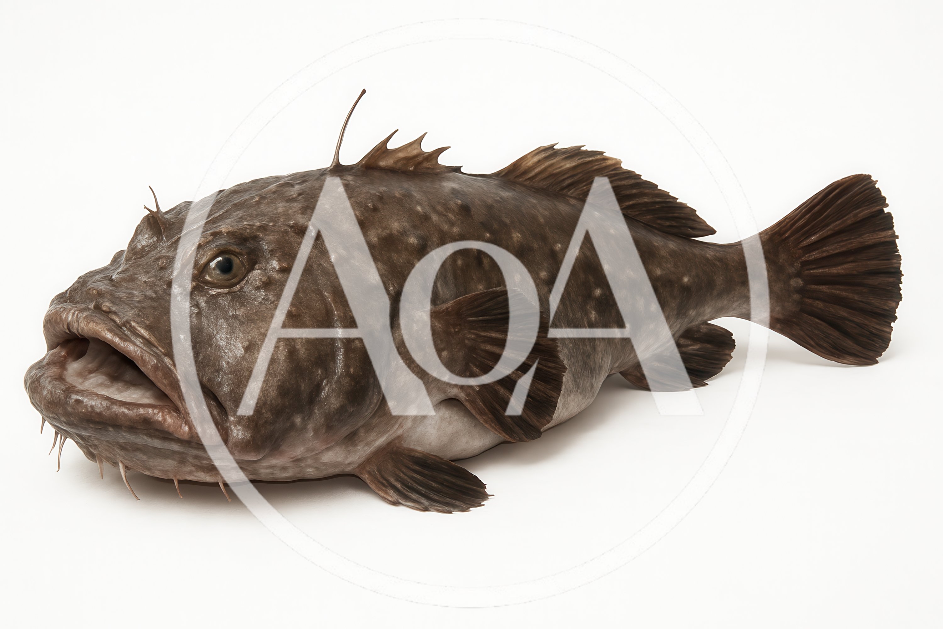 Studio Shot Of A Brown Toadfish