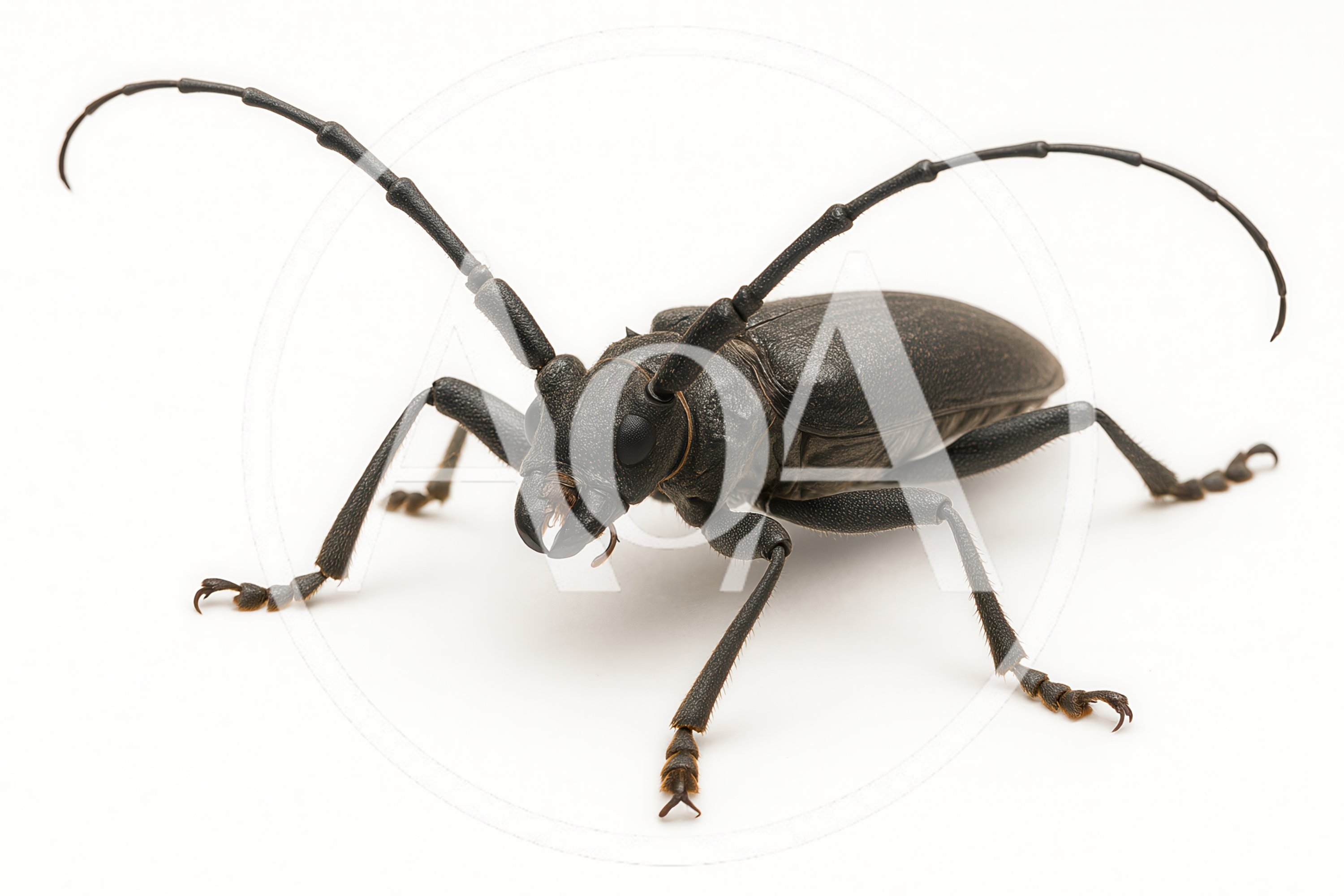 Macro Shot Of A Longhorn Beetle