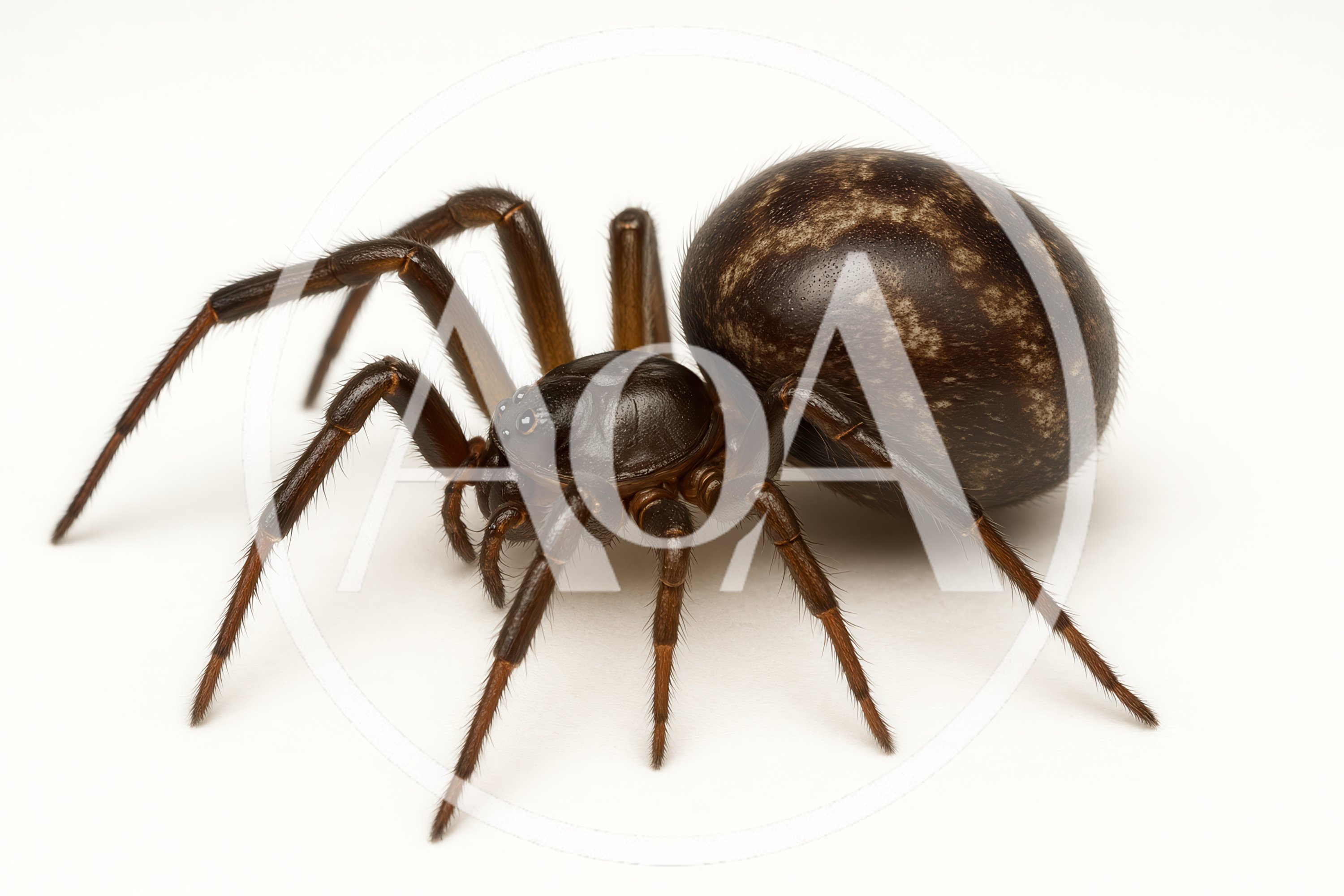 Macro Studio Shot Of A False Widow Spider